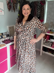 Leopard Dress - Neutral